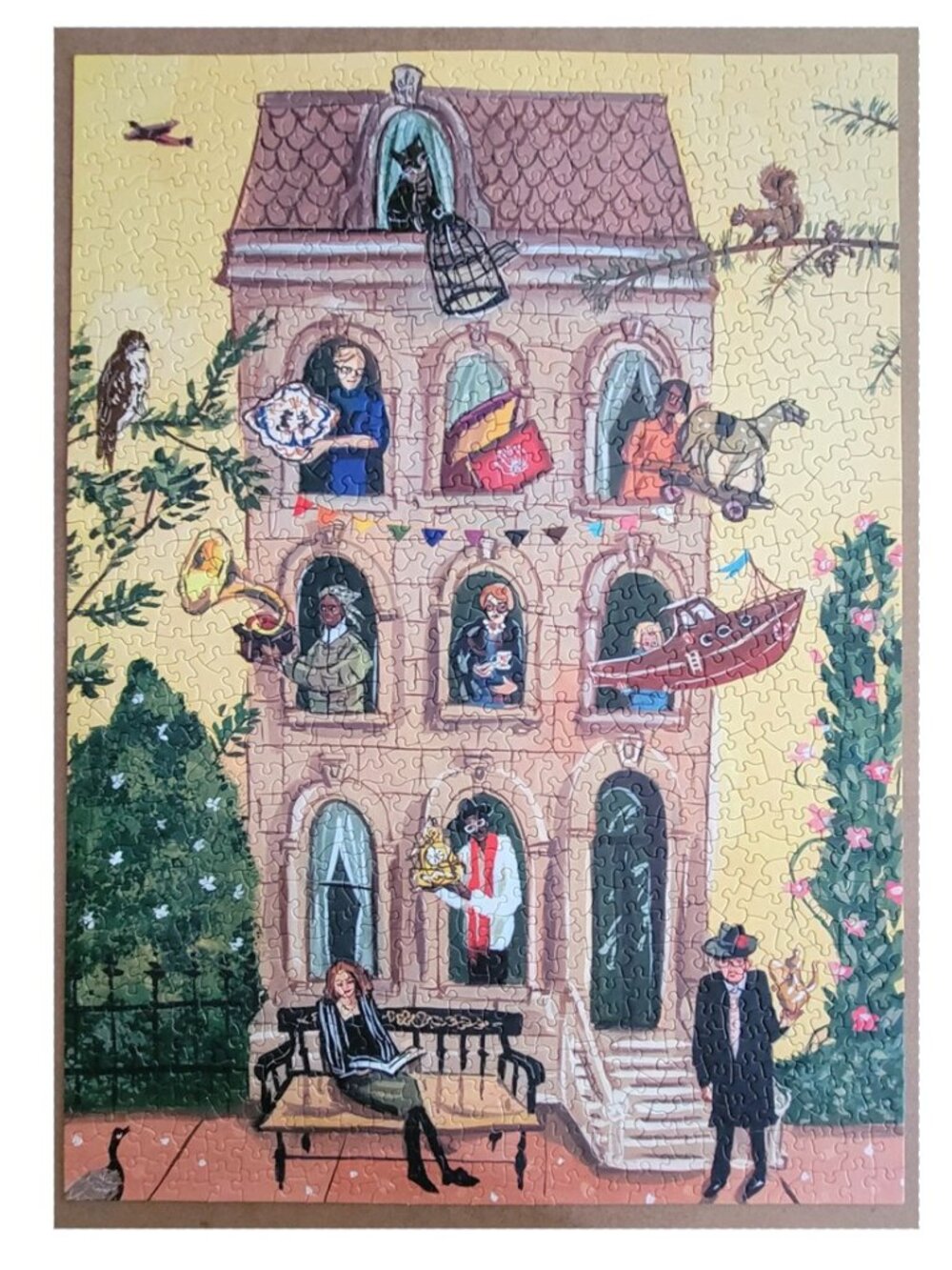 New York Puzzle Company TREASURE TROVE Jigsaw Puzzle 1000 pieces - Picture 2 of 8